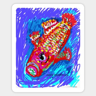 "Fish" Sticker